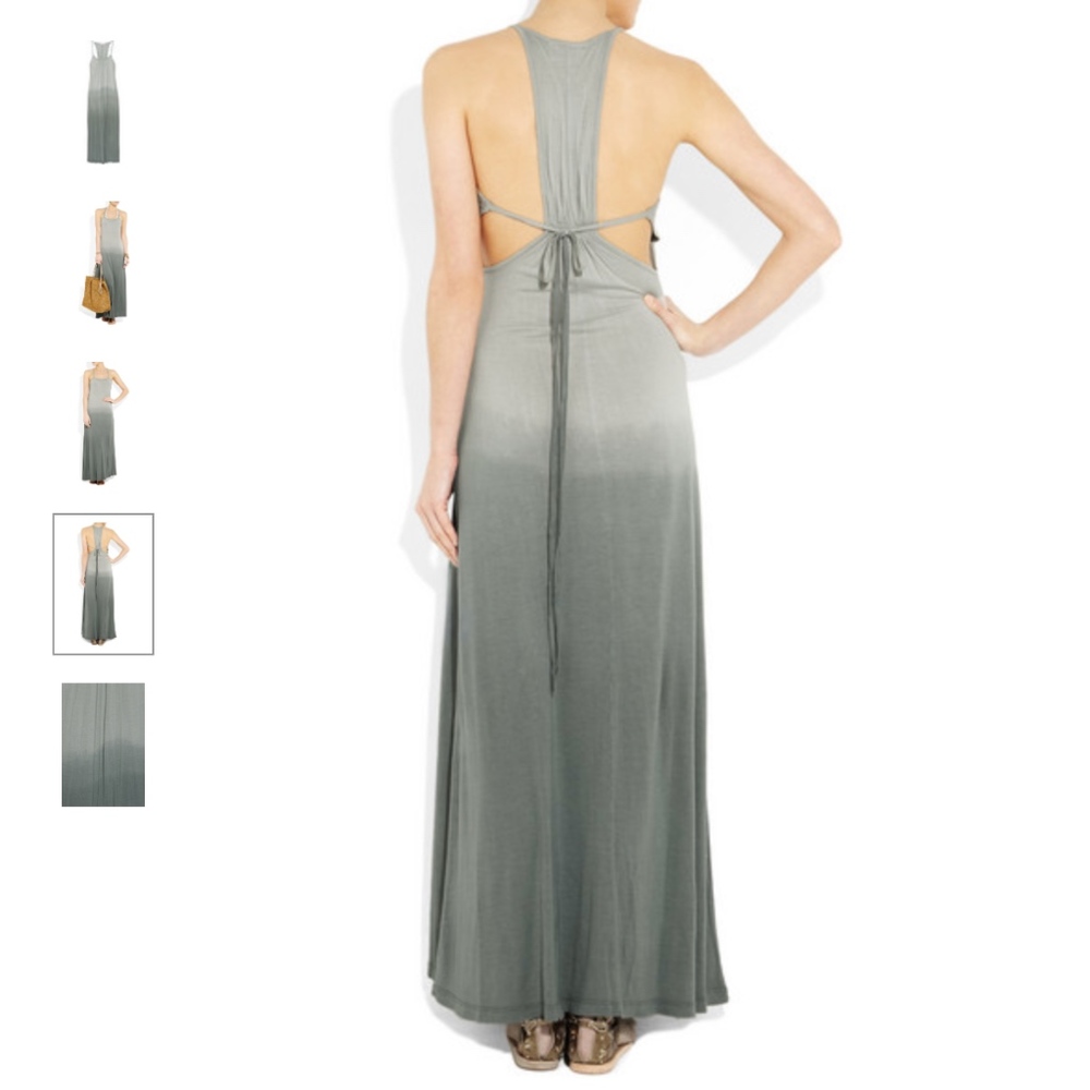 Tara Matthews Tolla Ombre Cotton Jersey Dress XS